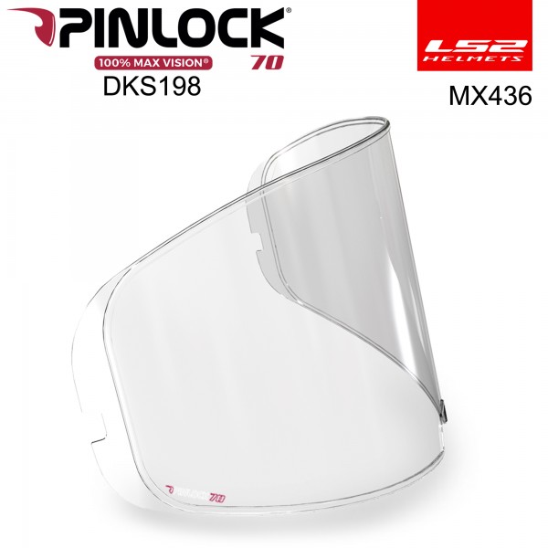 LS2 Pinlock DKS198 clear 70 (MX436)