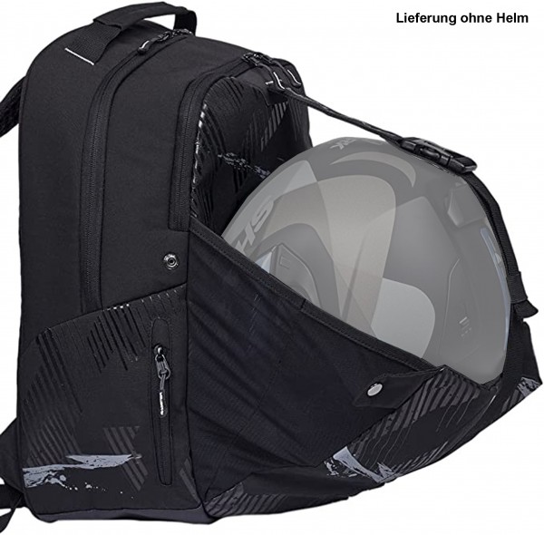 Bagster Backpack Stream Black-Grey 30 L