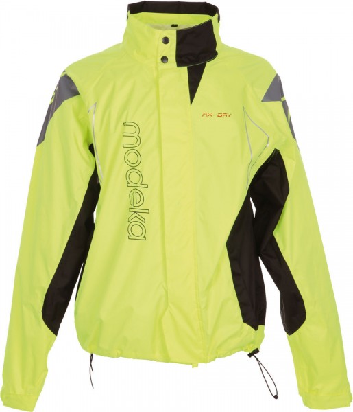Modeka Rain Jacket AX-Dry Polyester Neon Yellow