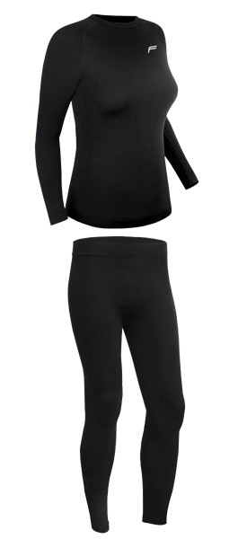 F-Lite Women's Superlight Function Underwear Set Black