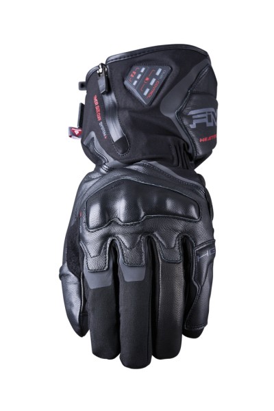Five glove HG1 Evo WP black, motorcycle gloves, racing gloves, racing, racing, protectors, touch, leather, sports glove, Five, HG1, Evo, WP, black