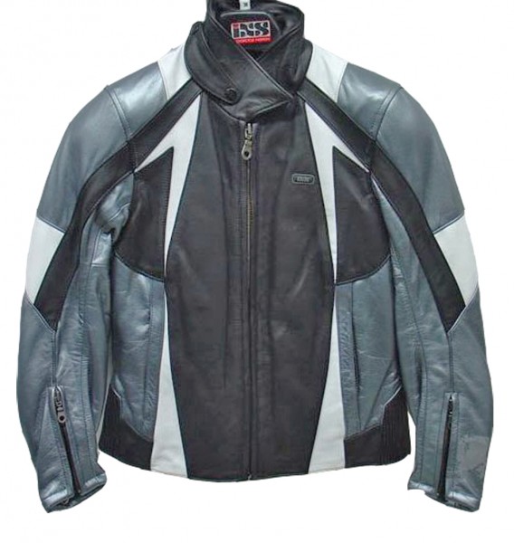 IXS Ashley Women's Motorcycle Leather Jacket Size 34