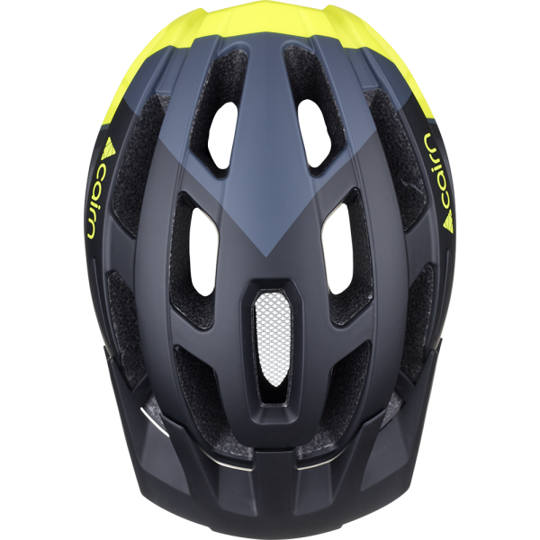 Cairn PRISM XTR II Matte Black Neon Yellow Bicycle Helmet