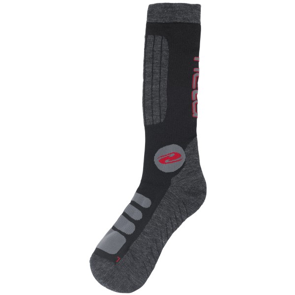 Held Winter Merino Socks Gray-Black-Red