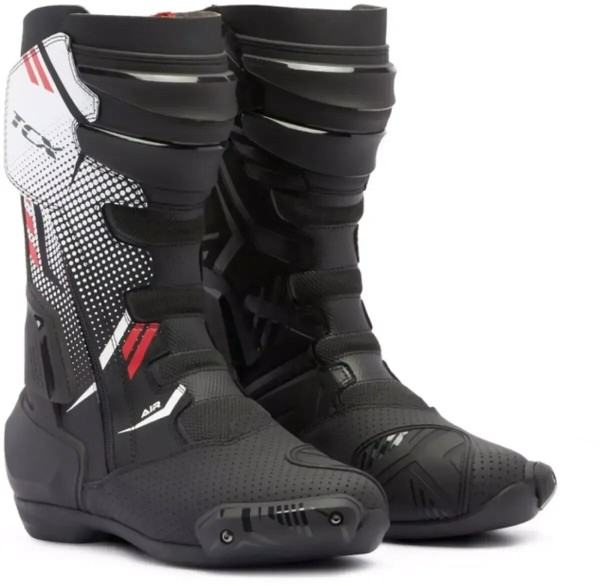 TCX boots S-TR1 Air black-white-red, TCX, S-TR1, Air, boots, motorcycle boots, touring boots, motorcycle accessories