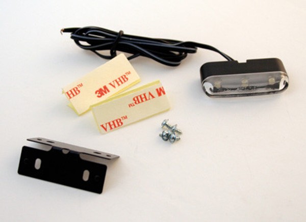 SHINYO Universal TRI-LED Headlight with Bracket and Self-Adhesive Film, 12V