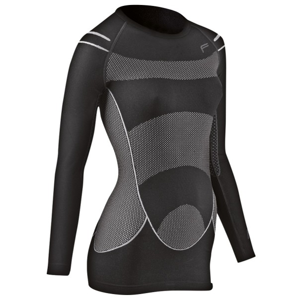 F-Lite Women's Long Sleeve Megalight 140 Function Shirt Black