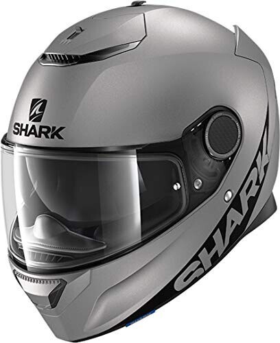 Shark Spartan 1.2 anthrazit matt Motorradhelm Sonnenblende Pinlock Visier Kratzfest integralhelm für