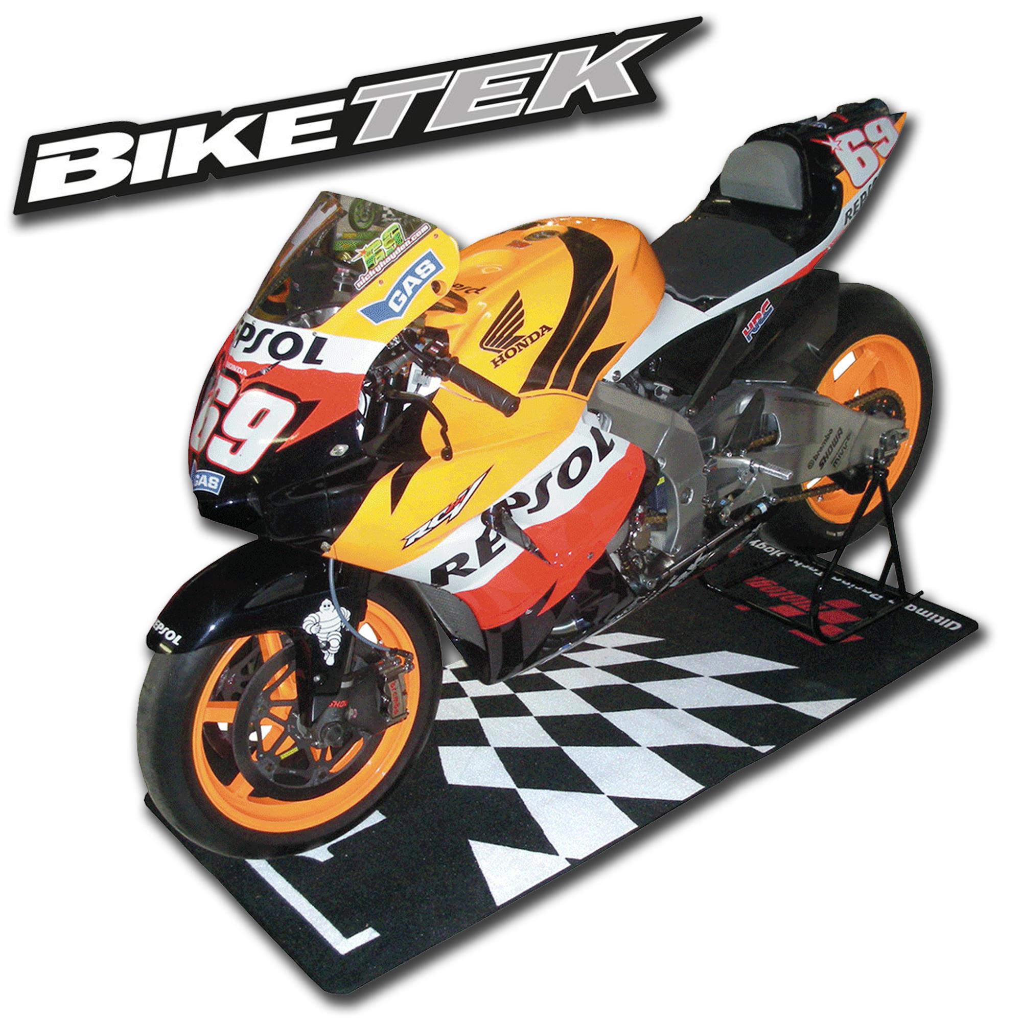 Bike It Official Moto GP Parque Ferme Garage Pit Paddock Mat