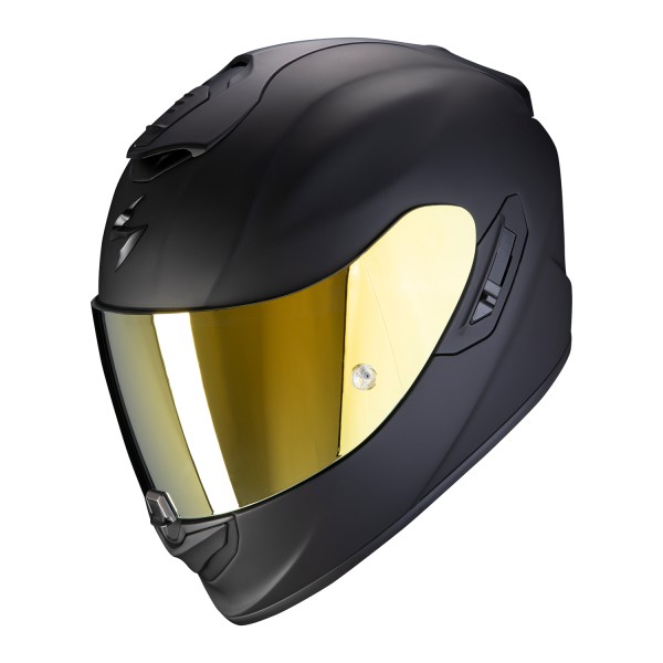 Scorpion motorcycle helmet Exo 1400 Evo 2 Air Solid matt black quiet touring helmet