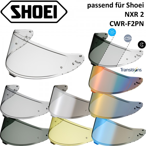 Shoei Visor CWR-F2PN (NXR2)