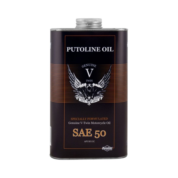 Putoline Genuine V-Twin SAE 50, mineral, 1L tin can