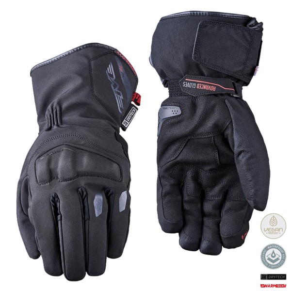 Five WFX4 WP Black Gloves