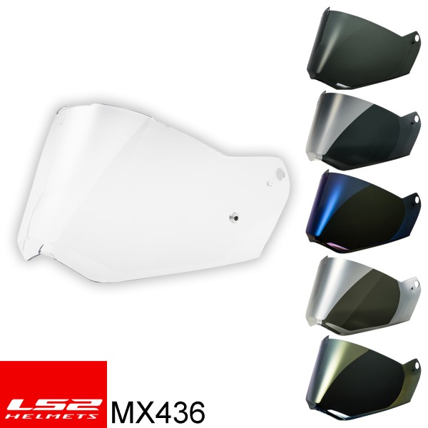 LS2 Visor MX436 Helmet