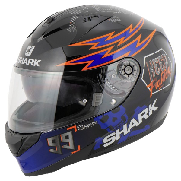 Shark Ridill 2.1 Catalan Bad Boy full-face motorcycle helmet Pinlock visor Goggle channel