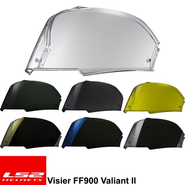 LS2 Visier FF900 Valiant II - verschiedene Farben